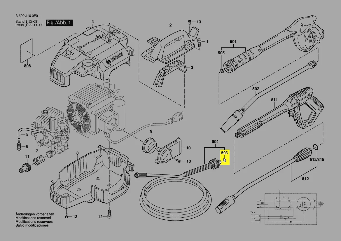 joint torique réf. F 016 L72 099 Bosch